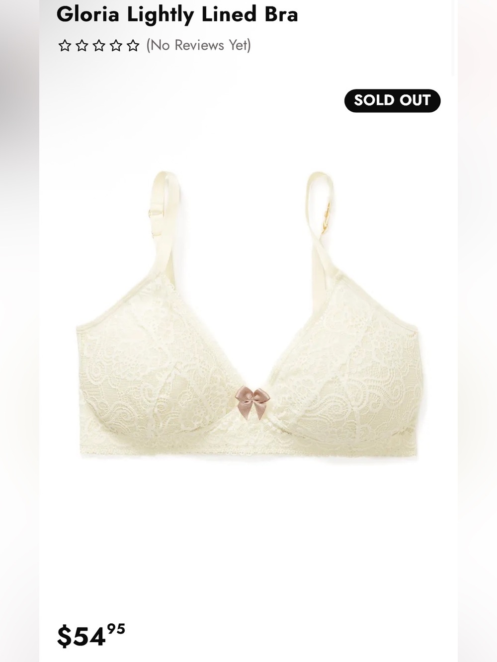 AnaOno Gloria Mastectomy Wireless Adjustable Bra Size XL